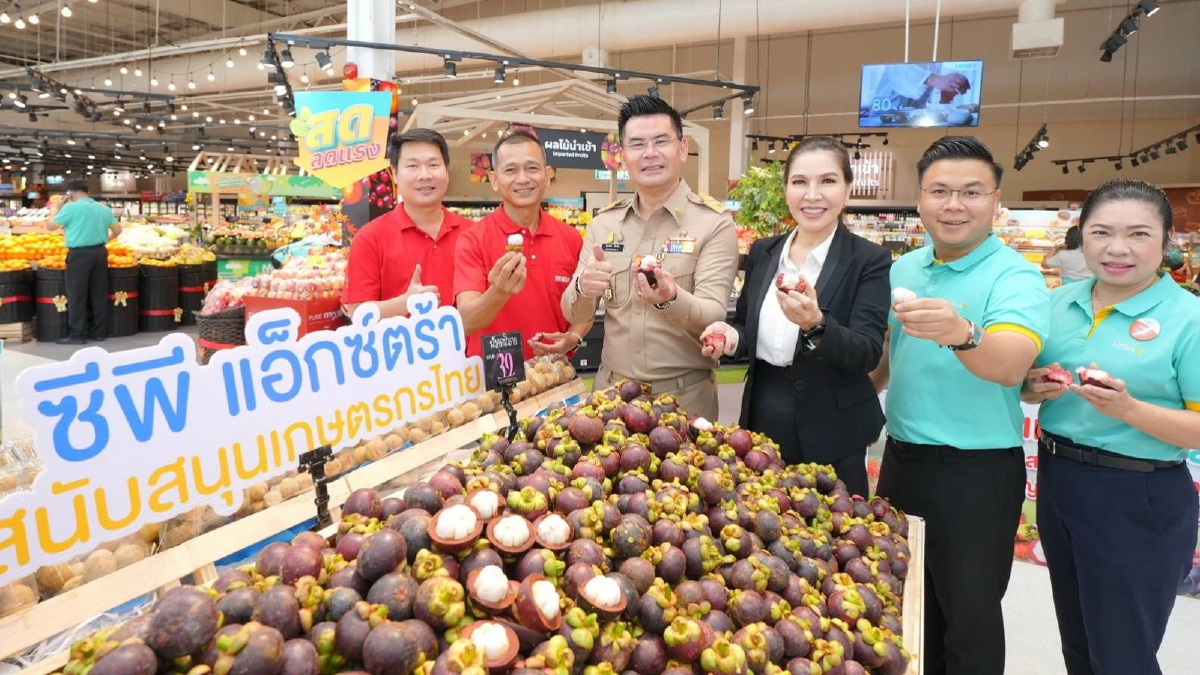 ซีพี แอ็กซ์ตร้า ผนึกกรมการค้าภายใน รับซื้อมังคุดแก้ผลผลิตล้นตลาด ซีพี แอ็กซ์ตร้า ผนึกกรมการค้าภายใน รับซื้อมังคุดแก้ผลผลิตล้นตลาด