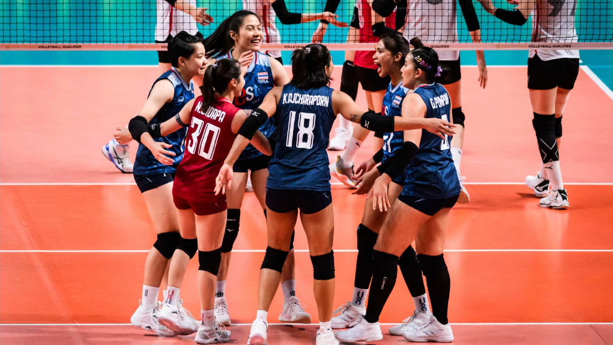 ผลวอลเลย์บอลหญิงไทย ไล่ทุบชนะ เกาหลีใต้ 3-0 เซ็ต ศึกคัดเลือกโอลิมปิก 2024 ผลวอลเลย์บอลหญิงไทย ไล่ทุบชนะ เกาหลีใต้ 3-0 เซ็ต ศึกคัดเลือกโอลิมปิก 2024