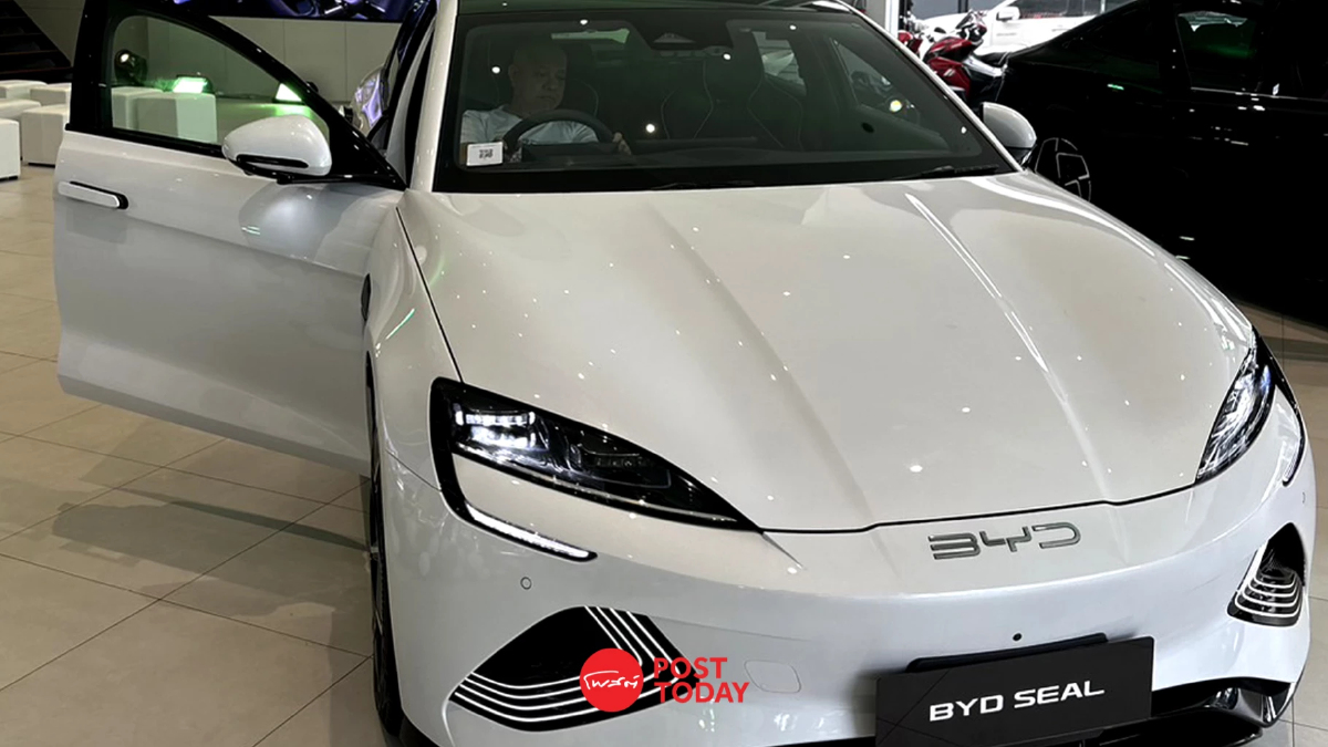 พรีเมี่ยมสปอร์ตซีดาน “BYD SEAL” พลังงานไฟฟ้า 100% เปิดตัวในไทยแล้ว! พรีเมี่ยมสปอร์ตซีดาน “BYD SEAL” พลังงานไฟฟ้า 100% เปิดตัวในไทยแล้ว!