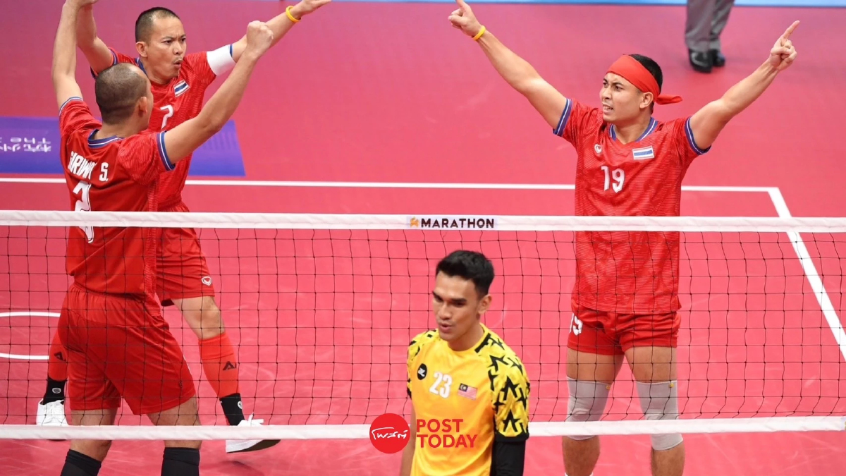 ผลตะกร้อทีมชุดชายไทย ชนะ มาเลเซีย คว้าเหรียญทองที่ 8 เอเชียนเกมส์ 2022 ผลตะกร้อทีมชุดชายไทย ชนะ มาเลเซีย คว้าเหรียญทองที่ 8 เอเชียนเกมส์ 2022