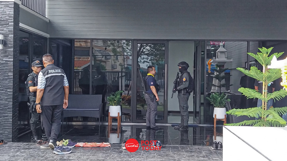 ตำรวจค้น15จุดเครือข่ายกำนันนก พุ่งปมธุรกิจรับเหมาฮั้วประมูลงาน ตำรวจค้น15จุดเครือข่ายกำนันนก พุ่งปมธุรกิจรับเหมาฮั้วประมูลงาน