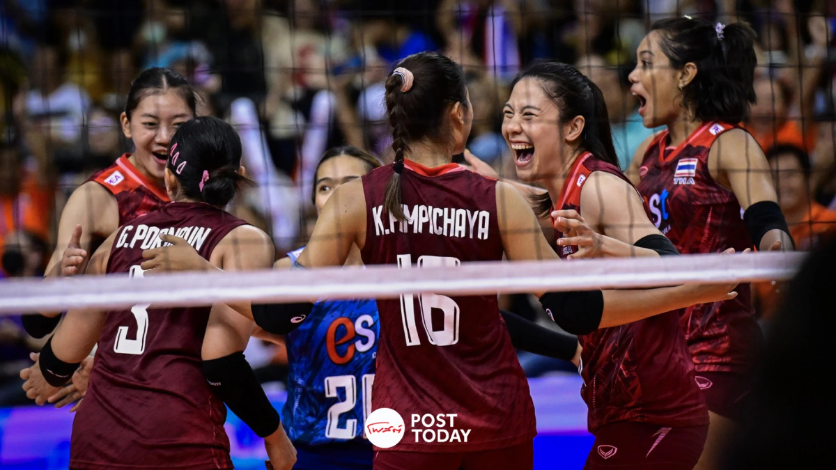 วอลเลย์บอลหญิงไทย ทำได้ ! ตบชนะ จีน 3-2 คว้าแชมป์เอเชีย สมัย 3 วอลเลย์บอลหญิงไทย ทำได้ ! ตบชนะ จีน 3-2 คว้าแชมป์เอเชีย สมัย 3
