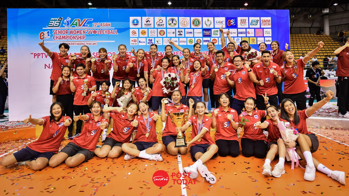 คะแนนขยับ แต่อันดับโลกเท่าเดิม ! วอลเลย์บอลหญิงไทย ได้แชมป์เอเชีย คะแนนขยับ แต่อันดับโลกเท่าเดิม ! วอลเลย์บอลหญิงไทย ได้แชมป์เอเชีย