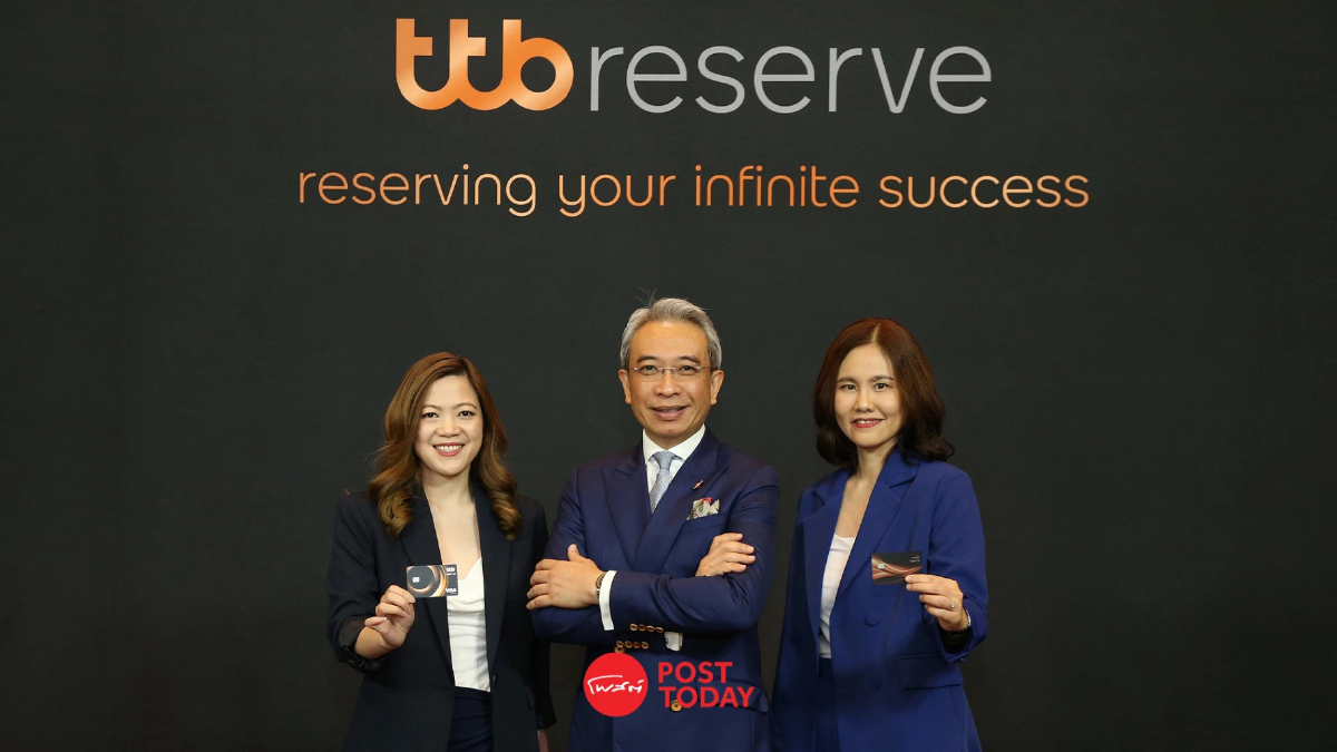 TTB ชูเรือธง"ttb reserve"เจาะกลุ่มเศรษฐี ปั้มยอดพุ่ง 5หมื่นรายกลางปีหน้า TTB ชูเรือธง"ttb reserve"เจาะกลุ่มเศรษฐี ปั้มยอดพุ่ง 5หมื่นรายกลางปีหน้า