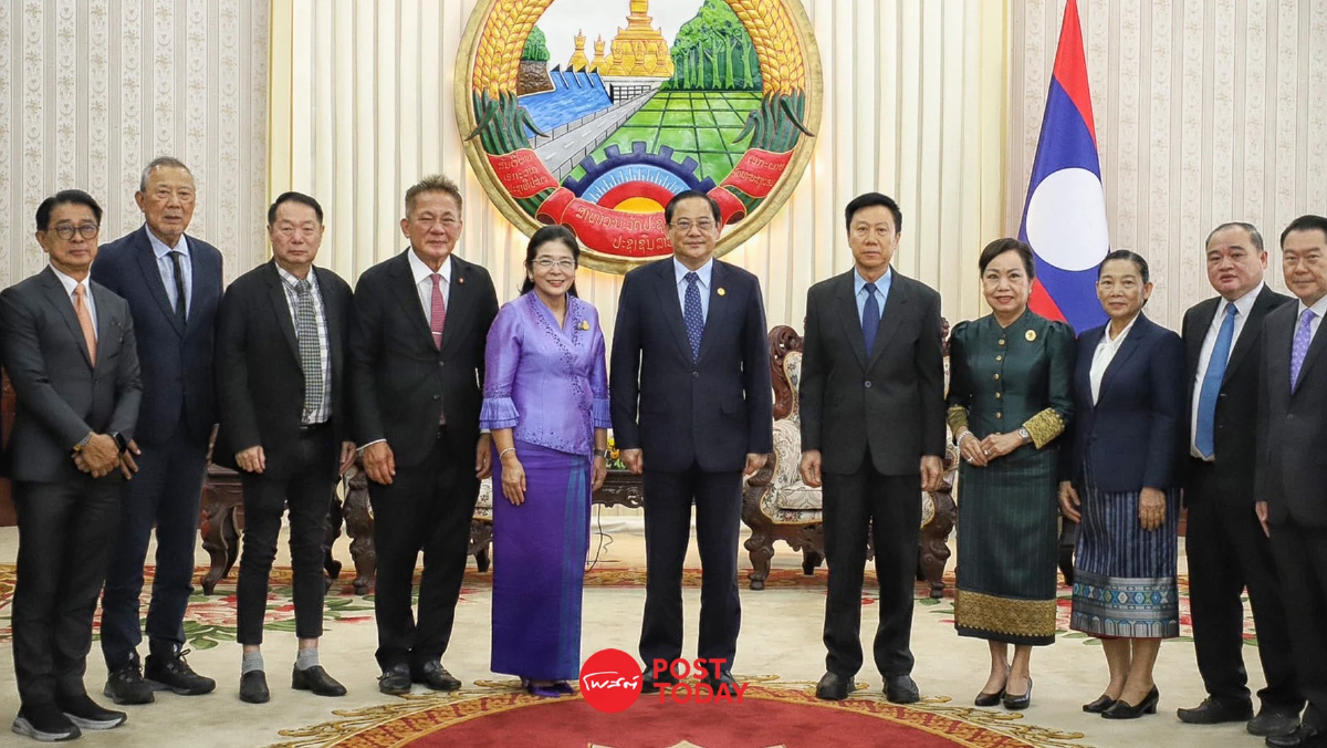 'สุดารัตน์'นำนักธุรกิจไทยพบนายกฯสปป.ลาวผลักดันการลงทุน2ชาติ 'สุดารัตน์'นำนักธุรกิจไทยพบนายกฯสปป.ลาวผลักดันการลงทุน2ชาติ