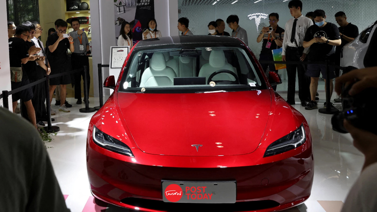 Tesla เปิดตัวรถยนต์ไฟฟ้า Model Y รุ่นปรับโฉมในจีน Tesla เปิดตัวรถยนต์ไฟฟ้า Model Y รุ่นปรับโฉมในจีน