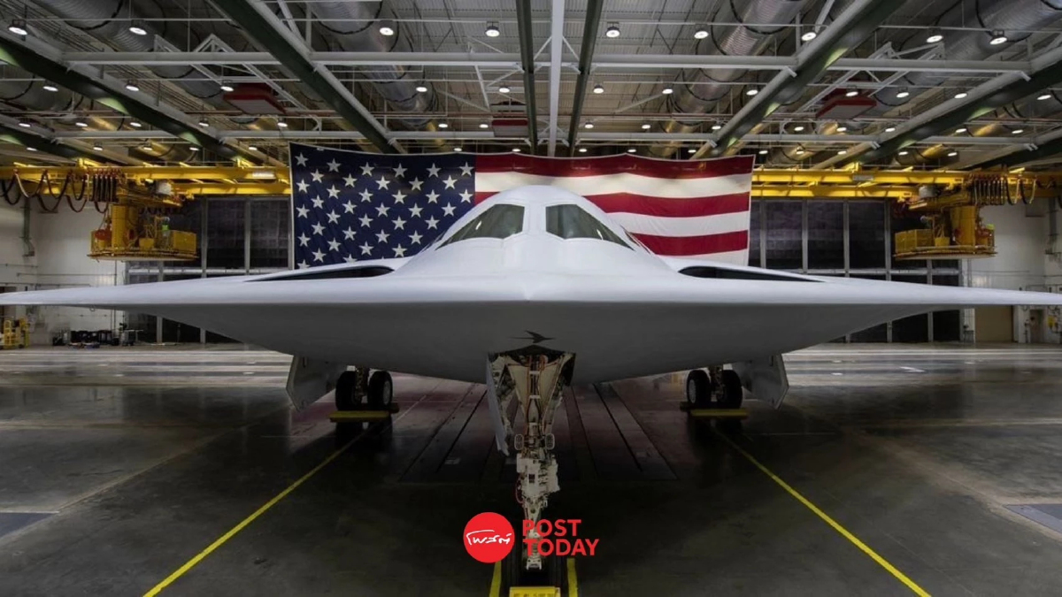 เครื่องบินทิ้งระเบิด B-21 Raider รุ่นใหม่ของสหรัฐฯ ขึ้นบินครั้งแรก เครื่องบินทิ้งระเบิด B-21 Raider รุ่นใหม่ของสหรัฐฯ ขึ้นบินครั้งแรก