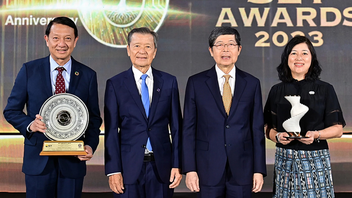 CPF คว้า 2 รางวัล SET AWARDS 2023 มุ่งสู่องค์กรแห่งความเป็นเลิศและความยั่งยืน CPF คว้า 2 รางวัล SET AWARDS 2023 มุ่งสู่องค์กรแห่งความเป็นเลิศและความยั่งยืน