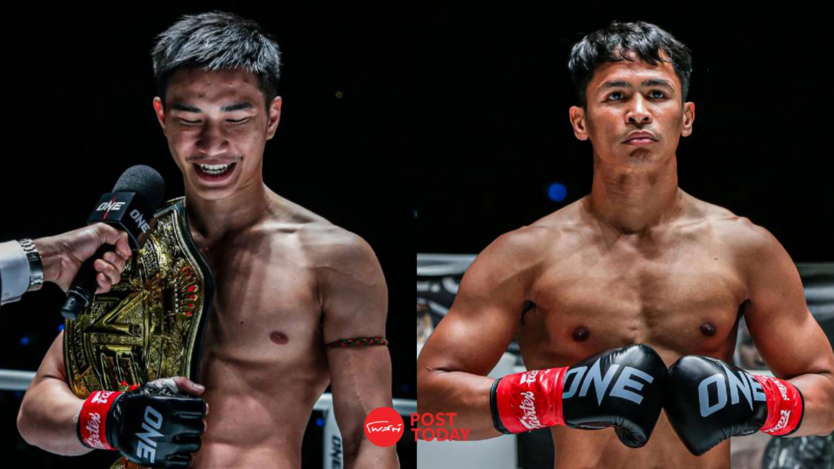 ซัดหน้ากันแน่นอน! ล็อกคิวใหม่ ตะวันฉาย VS ซุปเปอร์บอน ONE ลุมพินี 46 ซัดหน้ากันแน่นอน! ล็อกคิวใหม่ ตะวันฉาย VS ซุปเปอร์บอน ONE ลุมพินี 46