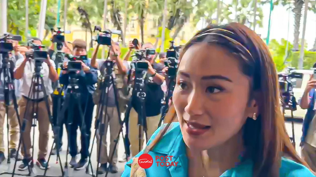 'แพทองธาร' ตอบปม'ตั๋วเพื่อไทย'นายกฯเศรษฐาพูดไปแล้ว 'แพทองธาร' ตอบปม'ตั๋วเพื่อไทย'นายกฯเศรษฐาพูดไปแล้ว