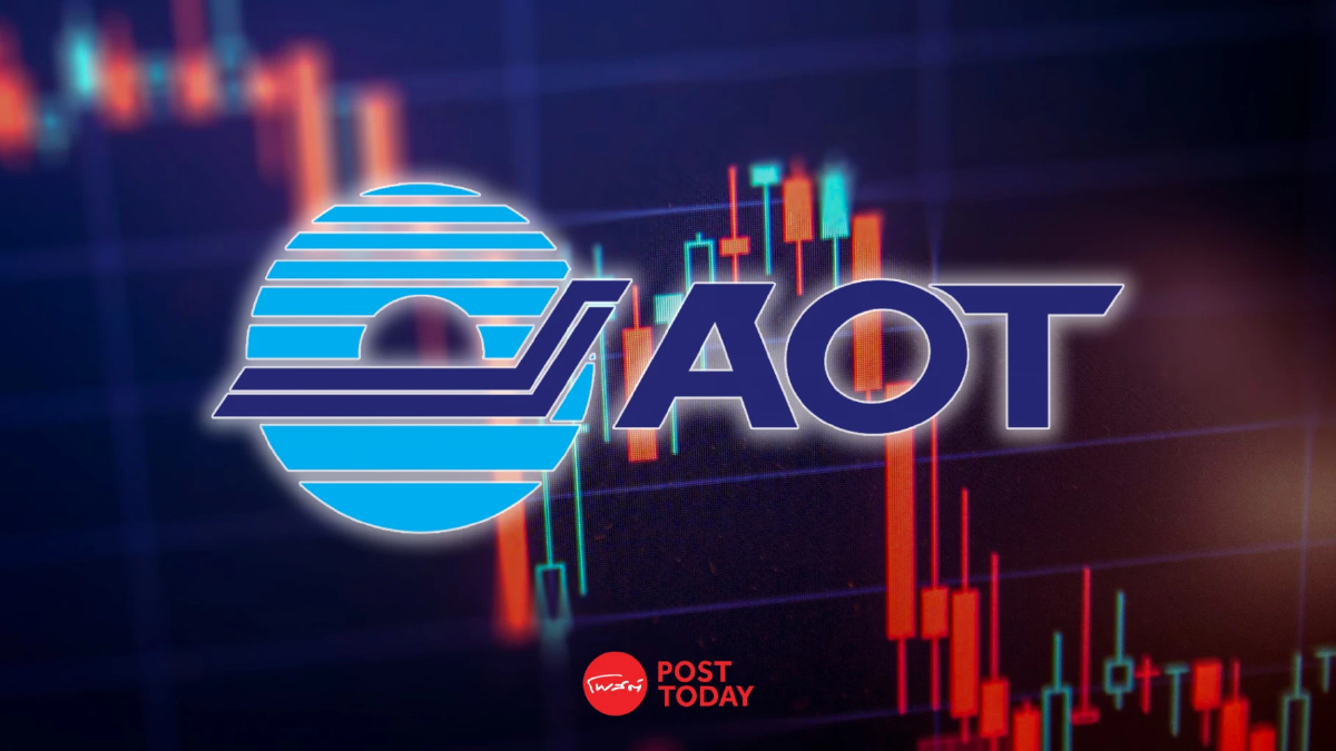 AOT ร่วง 3 วันติด 9.42 % รับข่าวจ่อปรับเป้าผู้โดยสาร-จีนยกเลิกสลอตบินเข้าไทย AOT ร่วง 3 วันติด 9.42 % รับข่าวจ่อปรับเป้าผู้โดยสาร-จีนยกเลิกสลอตบินเข้าไทย