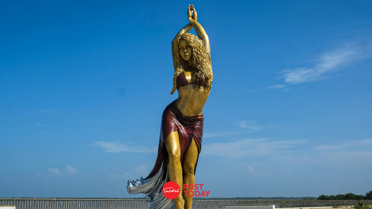 เมืองบ้านเกิดของ Shakira สร้างรูปปั้นยักษ์ของนักร้องดัง 'Hips Don't Lie' เมืองบ้านเกิดของ Shakira สร้างรูปปั้นยักษ์ของนักร้องดัง 'Hips Don't Lie'
