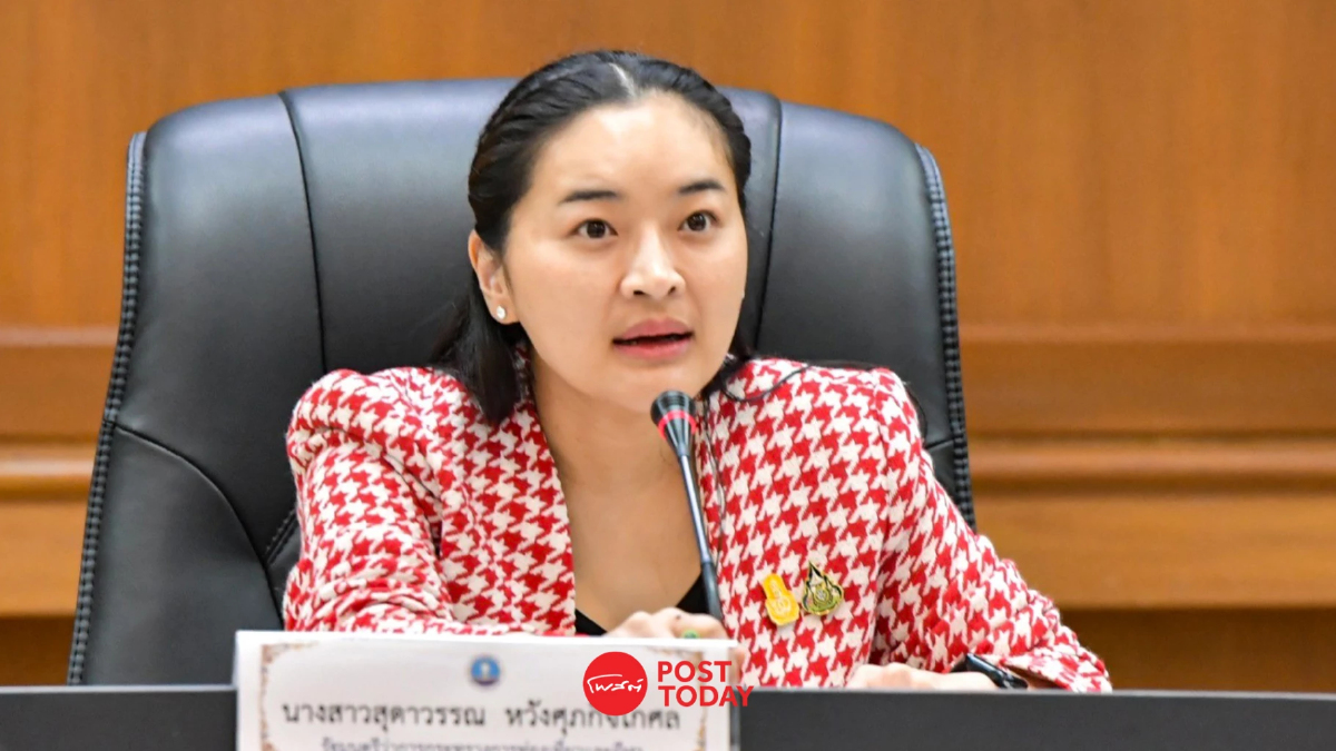 'สุดาวรรณ'รับโจทย์'เศรษฐา'บูมเมืองรองเพิ่มรายได้ต่อหัวจากนักท่องเที่ยว 'สุดาวรรณ'รับโจทย์'เศรษฐา'บูมเมืองรองเพิ่มรายได้ต่อหัวจากนักท่องเที่ยว