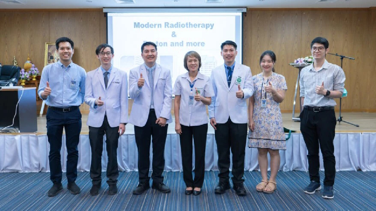 โรงพยาบาลไทยนครินทร์ร่วมกับโรงพยาบาลพุทธโสธรจัดงานบรรยายวิชาการ ‘Modern Radiotherapy & Proton and more’’ โรงพยาบาลไทยนครินทร์ร่วมกับโรงพยาบาลพุทธโสธรจัดงานบรรยายวิชาการ ‘Modern Radiotherapy & Proton and more’’