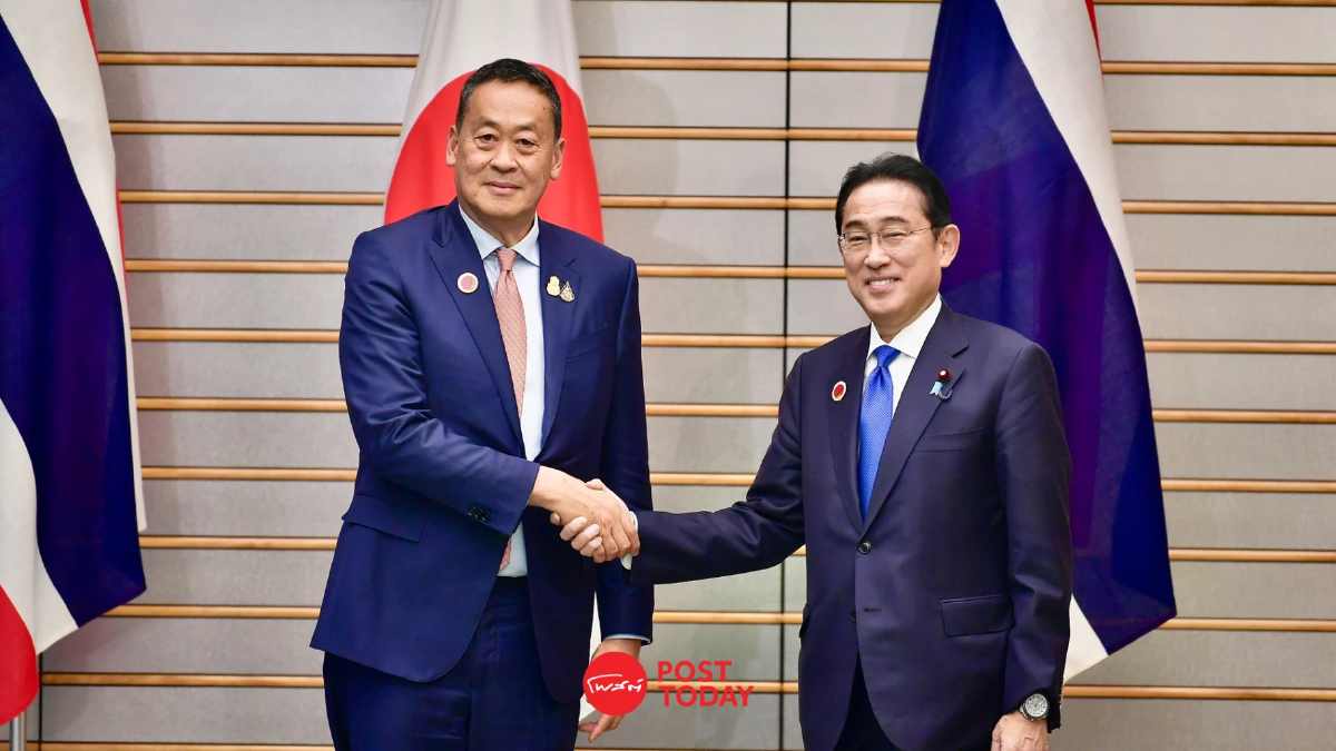'เศรษฐา'หารือทวิภาคีนายกฯญี่ปุ่นปลื้มทุกอย่างสำเร็จด้วยดี 'เศรษฐา'หารือทวิภาคีนายกฯญี่ปุ่นปลื้มทุกอย่างสำเร็จด้วยดี