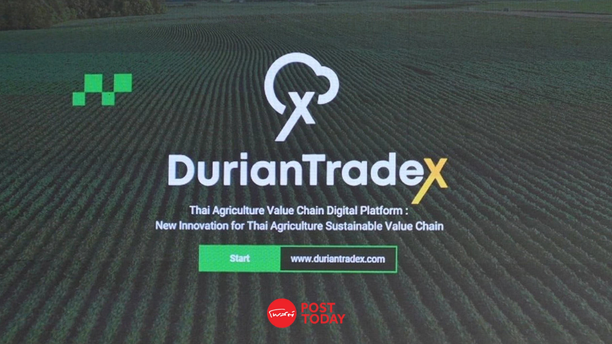 แพลตฟอร์ม DurianTradeX ยกระดับสินค้าเกษตรสู่โลกออนไลน์ระดับสากล แพลตฟอร์ม DurianTradeX ยกระดับสินค้าเกษตรสู่โลกออนไลน์ระดับสากล