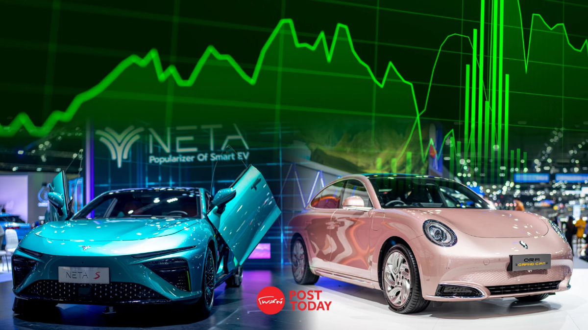 หุ้น EV ยิ้ม! คนแห่จองรถยนต์ไฟฟ้างาน Motor Expo แน่น หุ้น EV ยิ้ม! คนแห่จองรถยนต์ไฟฟ้างาน Motor Expo แน่น