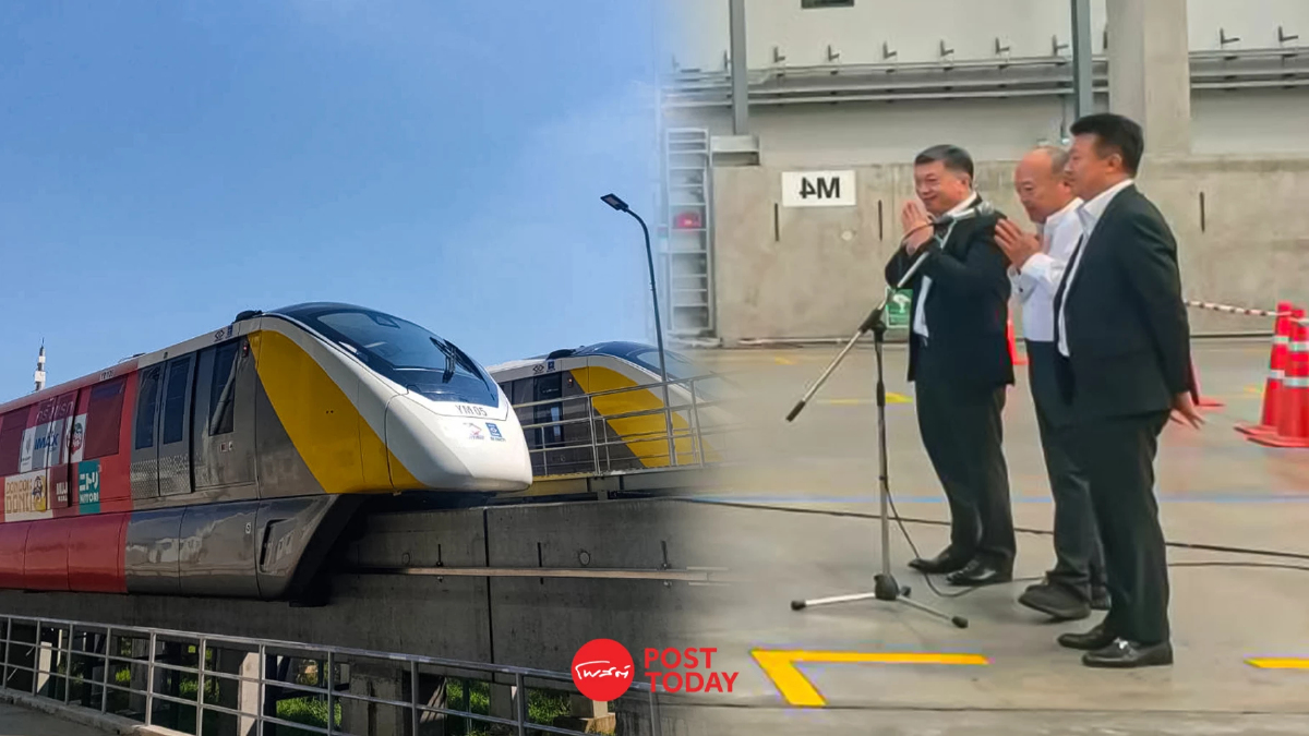 "คีรี" ลุยเช็กอาการรถไฟฟ้าสายสีเหลืองหลังล้อหลุด "เชื่อจะไม่เกิดขึ้นอีก" "คีรี" ลุยเช็กอาการรถไฟฟ้าสายสีเหลืองหลังล้อหลุด "เชื่อจะไม่เกิดขึ้นอีก"