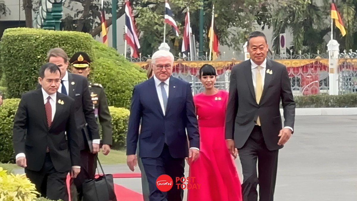 นายกเศรษฐา นำปธน.เยอรมนี ตรวจแถวทหารกองเกียรติยศผสม นายกเศรษฐา นำปธน.เยอรมนี ตรวจแถวทหารกองเกียรติยศผสม