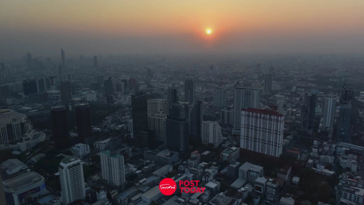 กรมอุตุนิยมวิทยาเผยประเทศไทยตอนบนอากาศเย็นตอนเช้า ระดับฝุ่นค่อนข้างมาก กรมอุตุนิยมวิทยาเผยประเทศไทยตอนบนอากาศเย็นตอนเช้า ระดับฝุ่นค่อนข้างมาก
