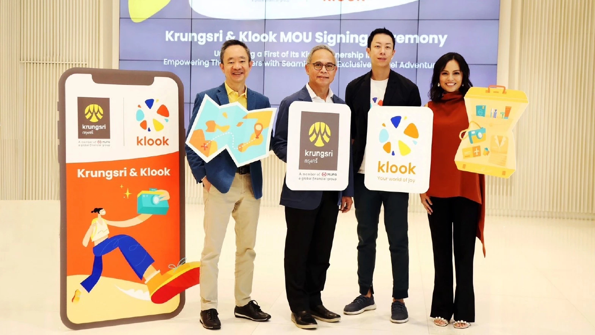 Klookควงกรุงศรีเสริมแกร่งตลาดท่องเที่ยวเน้นง่ายและคุ้มด้วยเทคโนโลยี Klookควงกรุงศรีเสริมแกร่งตลาดท่องเที่ยวเน้นง่ายและคุ้มด้วยเทคโนโลยี