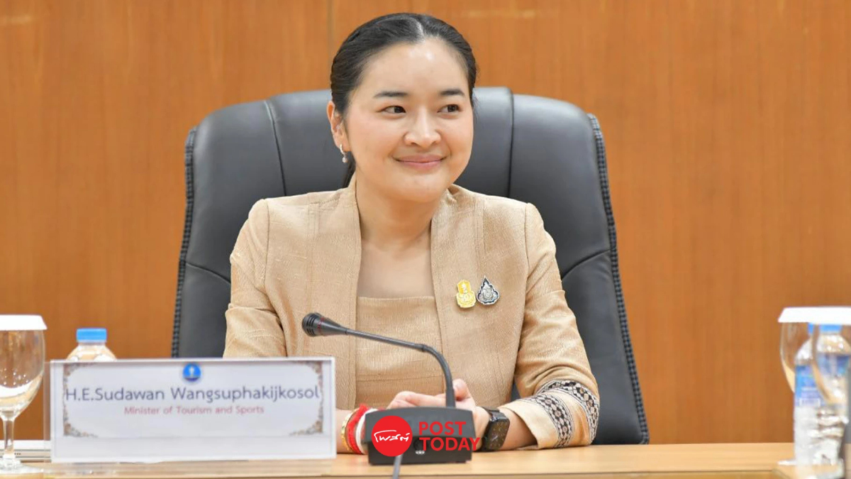 'สุดาวรรณ'ปลื้มท่องเที่ยวไทยปี66สร้างรายได้1.2ล้านล้านบาท 'สุดาวรรณ'ปลื้มท่องเที่ยวไทยปี66สร้างรายได้1.2ล้านล้านบาท