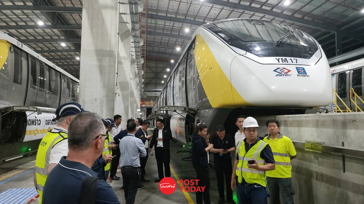 EBM แจงเหตุ ล้อประคอง รถไฟฟ้าสายสีเหลืองหลุดร่วงใส่แท็กซี่ EBM แจงเหตุ ล้อประคอง รถไฟฟ้าสายสีเหลืองหลุดร่วงใส่แท็กซี่