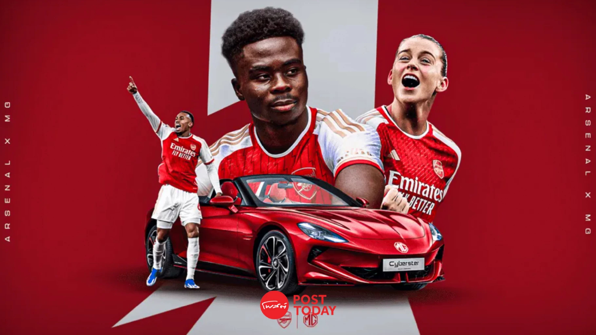 MG ฉลองครบรอบ 100 ปี เปิดตัวพันธมิตรกับ Arsenal MG ฉลองครบรอบ 100 ปี เปิดตัวพันธมิตรกับ Arsenal