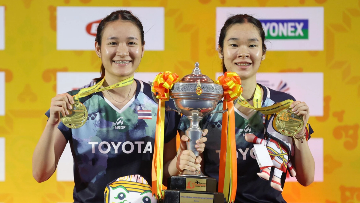 กองเชียร์ไทยสะใจ ! "อันนา-มูนา" ตบสาวจีน แชมป์แบดมินตันไทยแลนด์ มาสเตอร์ส กองเชียร์ไทยสะใจ ! "อันนา-มูนา" ตบสาวจีน แชมป์แบดมินตันไทยแลนด์ มาสเตอร์ส