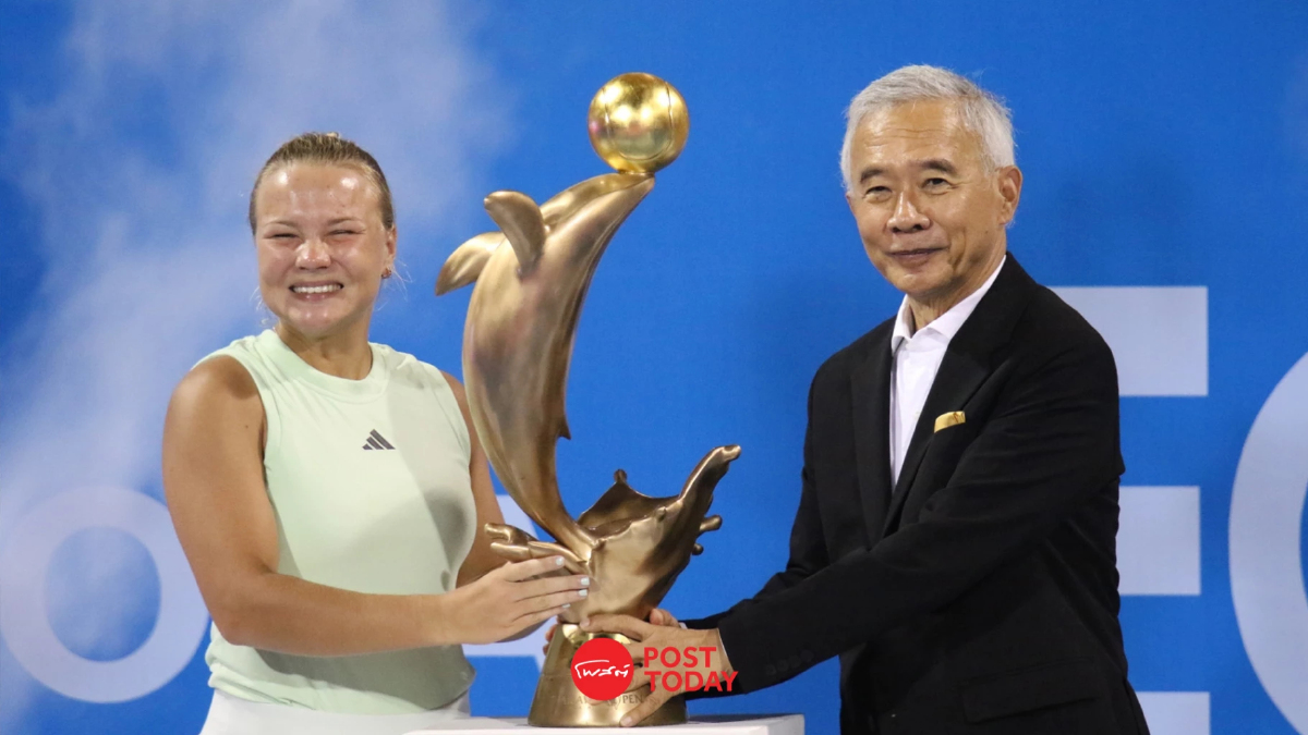 สุวัจน์ ยินดี"ไดอาน่า ชไนเดอร์" แชมป์หญิงเดี่ยว ไทยแลนด์โอเพ่น 2024 สุวัจน์ ยินดี"ไดอาน่า ชไนเดอร์" แชมป์หญิงเดี่ยว ไทยแลนด์โอเพ่น 2024