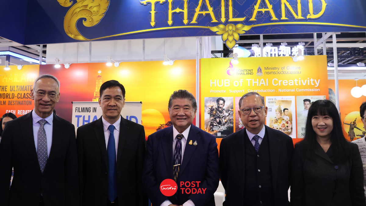 “ภูมิธรรม” ขนทัพหนังไทย-ซีรีส์วาย ต่อยอดขายทั่วโลก ในงาน FILMART ฮ่องกง “ภูมิธรรม” ขนทัพหนังไทย-ซีรีส์วาย ต่อยอดขายทั่วโลก ในงาน FILMART ฮ่องกง