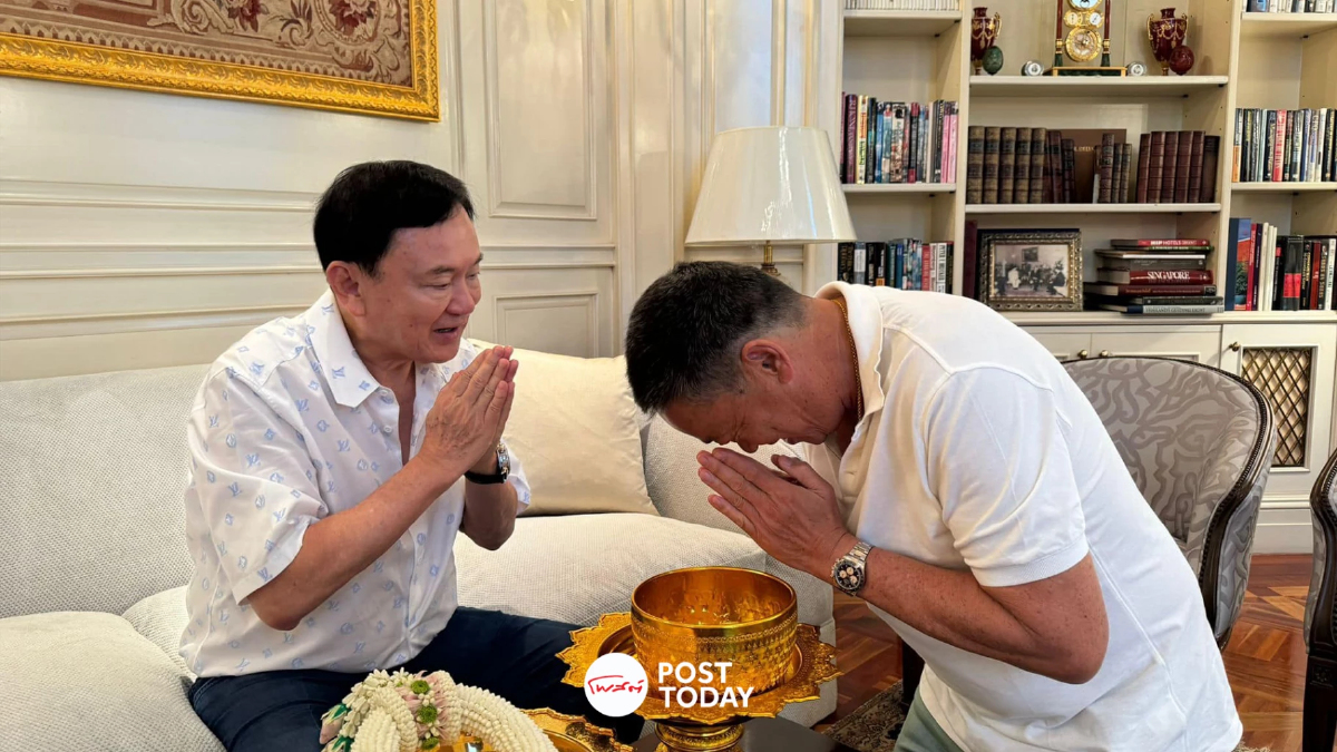 นายกฯเศรษฐากราบขอพรทักษิณปีใหม่ไทยจับตาปรับครม.หลังสงกรานต์ นายกฯเศรษฐากราบขอพรทักษิณปีใหม่ไทยจับตาปรับครม.หลังสงกรานต์