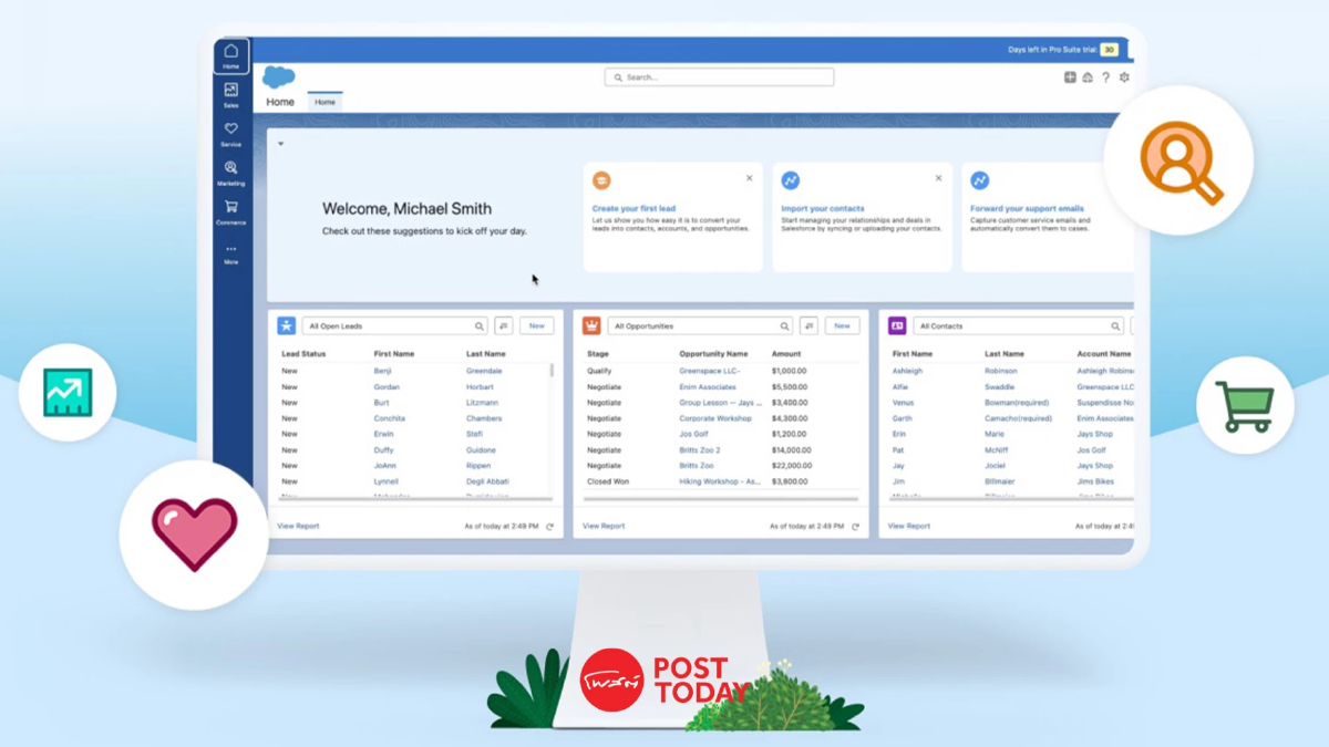 เซลส์ฟอร์ส เปิดตัวโซลูชัน CRM ชู AI ในตัว ช่วย SME ปั้นยอดขาย เซลส์ฟอร์ส เปิดตัวโซลูชัน CRM ชู AI ในตัว ช่วย SME ปั้นยอดขาย