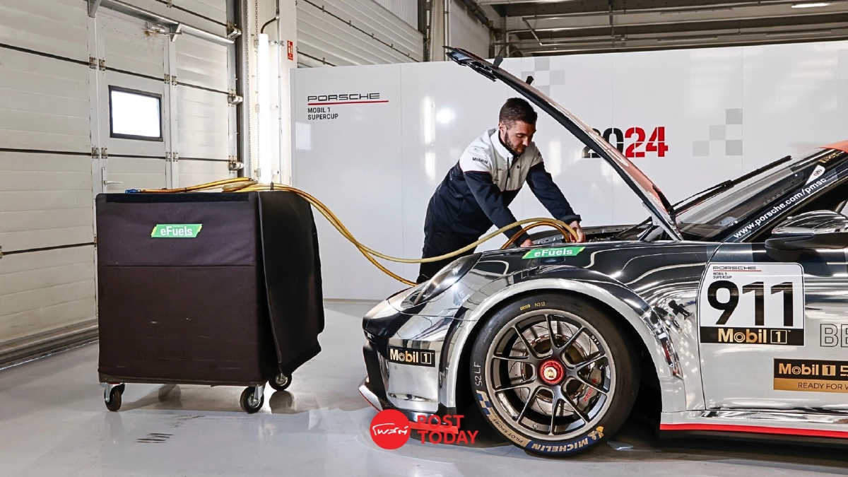 ครั้งแรกของโลก Porsche Mobil 1 Supercup ใช้เทคโนโลยี eFuels ครั้งแรกของโลก Porsche Mobil 1 Supercup ใช้เทคโนโลยี eFuels
