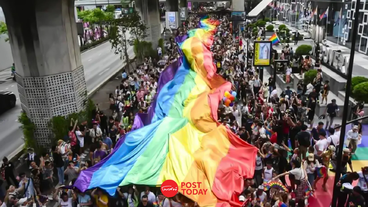 ปิดถนนพระราม1จัดขบวนพาเหรดยาว6กม.ฉลองส่งท้าย Pride Month ปิดถนนพระราม1จัดขบวนพาเหรดยาว6กม.ฉลองส่งท้าย Pride Month
