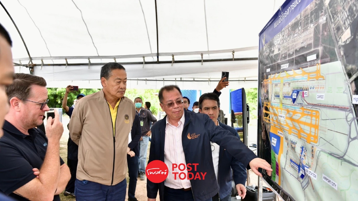 นายกฯสั่งการ เลขาฯ EEC เร่งเมกะโปรเจ็กต์รถไฟความเร็วสูงเชื่อม 3 สนามบิน นายกฯสั่งการ เลขาฯ EEC เร่งเมกะโปรเจ็กต์รถไฟความเร็วสูงเชื่อม 3 สนามบิน
