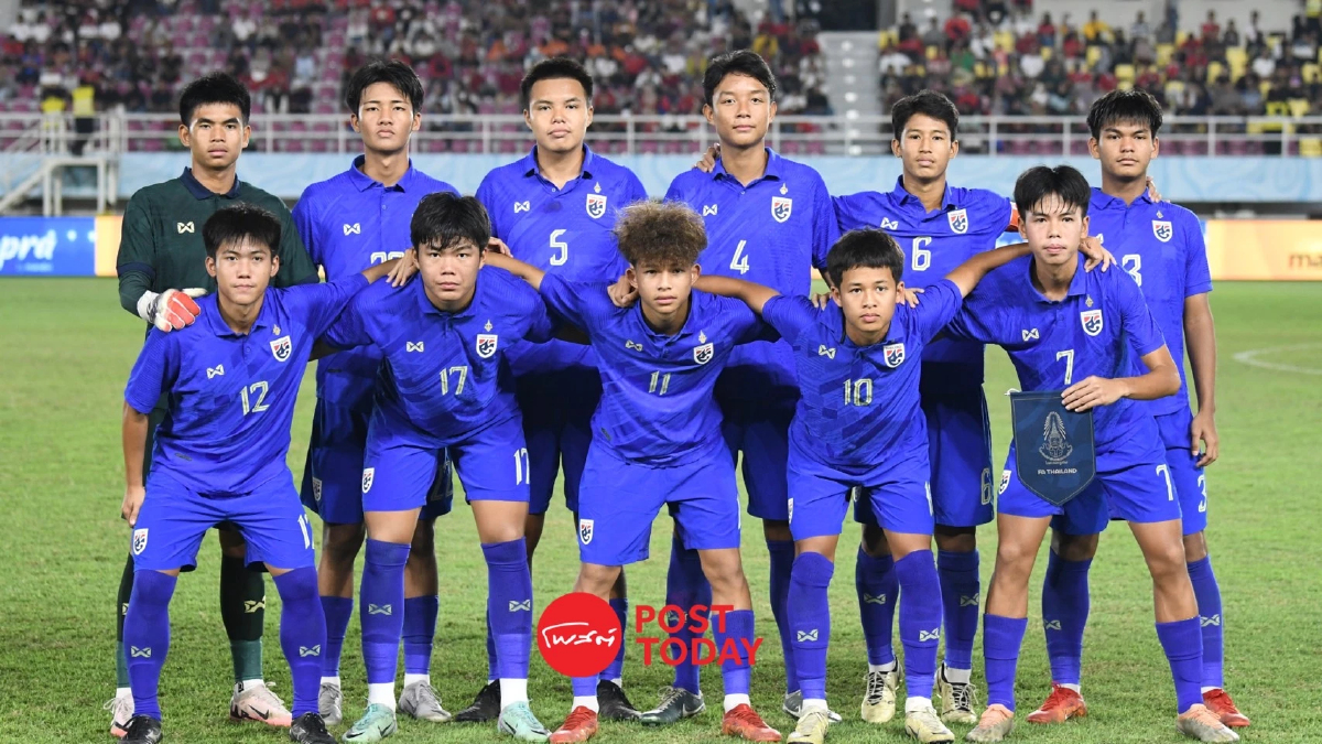 "ช้างศึกจูเนียร์" ไทย จบรองแชมป์ U16 อาเซียน แพ้ดวลจุดโทษออสเตรเลีย 7-8 "ช้างศึกจูเนียร์" ไทย จบรองแชมป์ U16 อาเซียน แพ้ดวลจุดโทษออสเตรเลีย 7-8
