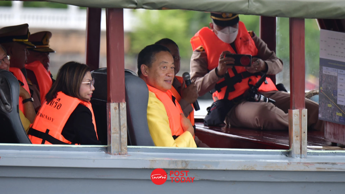นายกฯเศรษฐาตรวจทางน้ำเตรียมการรับเสด็จถวายผ้าพระกฐินปี67 นายกฯเศรษฐาตรวจทางน้ำเตรียมการรับเสด็จถวายผ้าพระกฐินปี67