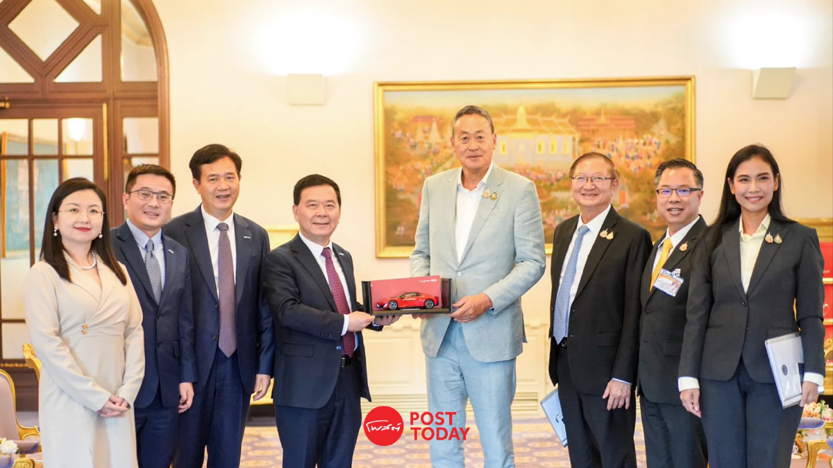 นายกรัฐมนตรี ปลื้ม GAC Group เลือกไทย ตั้งฐานผลิตรถยนต์ไฟฟ้า ส่งออกทั่วโลก นายกรัฐมนตรี ปลื้ม GAC Group เลือกไทย ตั้งฐานผลิตรถยนต์ไฟฟ้า ส่งออกทั่วโลก