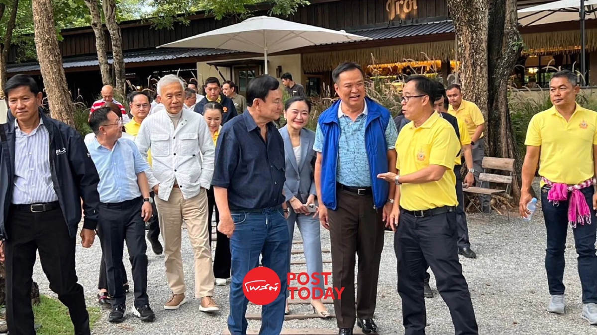 “อนุทิน-ภูมิธรรม” ประสานเสียง ไม่มีปฏิญญาเขาใหญ่ แค่”ทักษิณ”ไปพักผ่อน “อนุทิน-ภูมิธรรม” ประสานเสียง ไม่มีปฏิญญาเขาใหญ่ แค่”ทักษิณ”ไปพักผ่อน