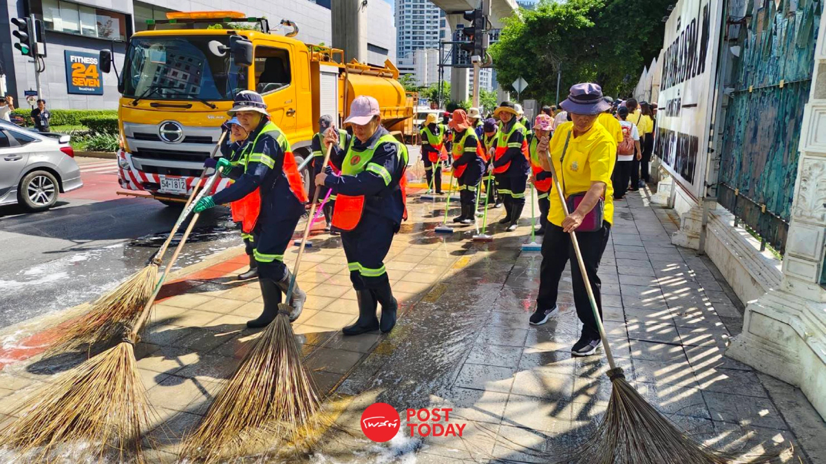 กทม. Big Cleaning พื้นที่กรุงเทพ เฉลิมพระเกียรติพระบาทสมเด็จพระเจ้าอยู่หัว กทม. Big Cleaning พื้นที่กรุงเทพ เฉลิมพระเกียรติพระบาทสมเด็จพระเจ้าอยู่หัว