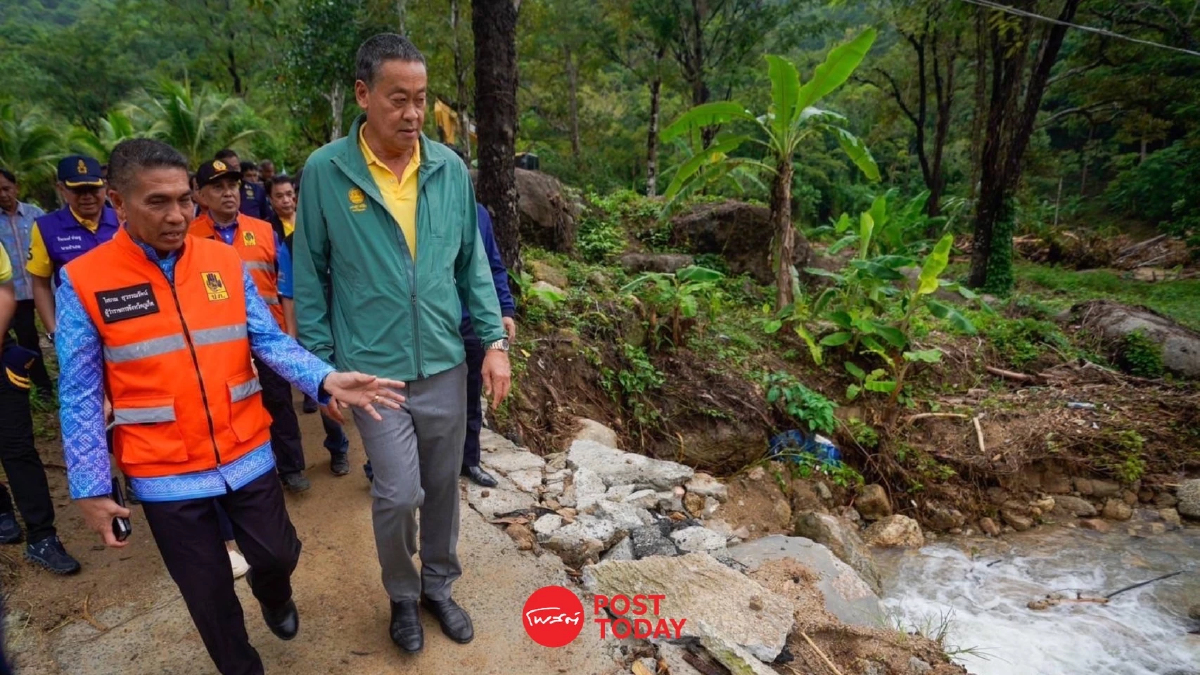 เศรษฐา ลุยภูเก็ต กำชับแก้น้ำท่วม ดินสไลด์ ติดตามสร้างอุโมงค์ทางลอด แก้รถติด เศรษฐา ลุยภูเก็ต กำชับแก้น้ำท่วม ดินสไลด์ ติดตามสร้างอุโมงค์ทางลอด แก้รถติด