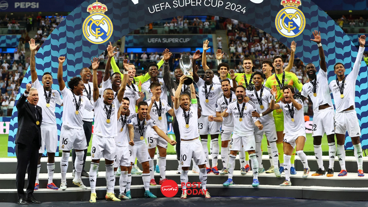 ผลบอล ยูฟ่า ซูเปอร์ คัพ เรอัล มาดริด 2-0 อตาลันต้า "เอ็มบัปเป้"ลงยิงทันที ผลบอล ยูฟ่า ซูเปอร์ คัพ เรอัล มาดริด 2-0 อตาลันต้า "เอ็มบัปเป้"ลงยิงทันที