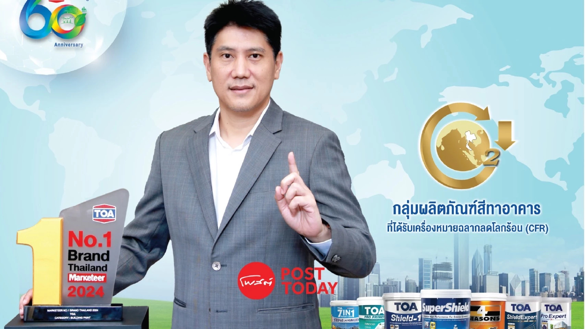 TOA จ่ายปันผลครึ่งปีแรก 0.33 บาท/หุ้น ขึ้น XD 28 ส.ค.67 TOA จ่ายปันผลครึ่งปีแรก 0.33 บาท/หุ้น ขึ้น XD 28 ส.ค.67