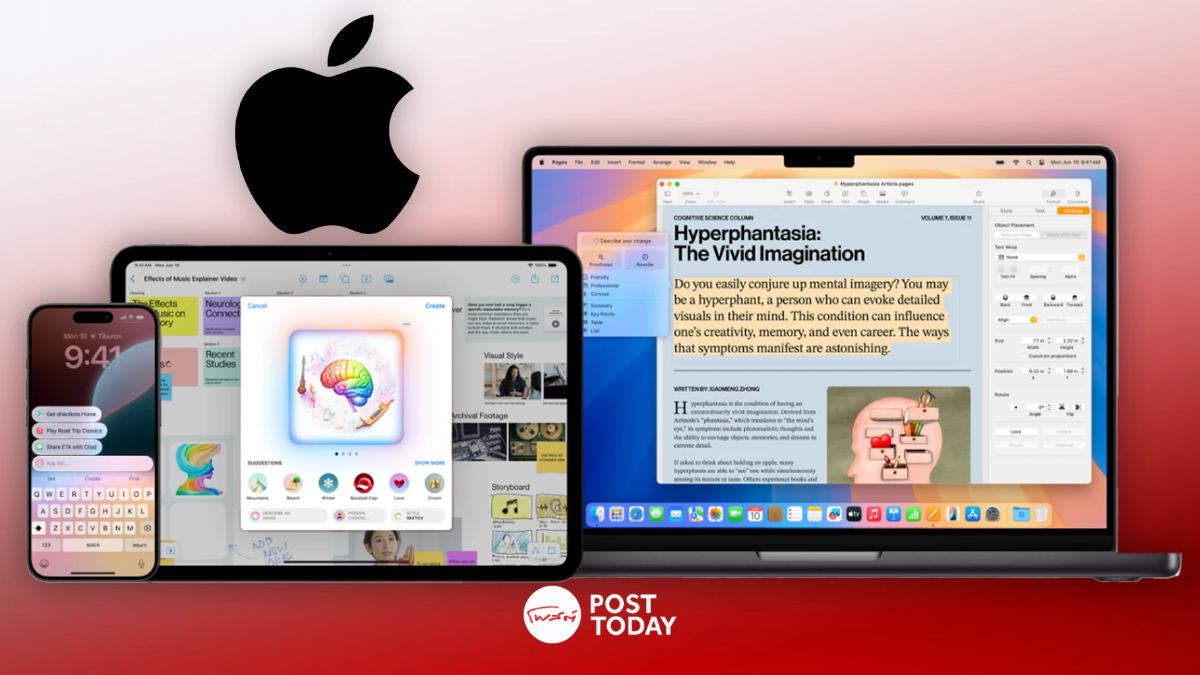 Siri โฉมใหม่ผนึก AI แค่เรียกใช้ขอบจอ iPhone ก็เรืองแสง Siri โฉมใหม่ผนึก AI แค่เรียกใช้ขอบจอ iPhone ก็เรืองแสง