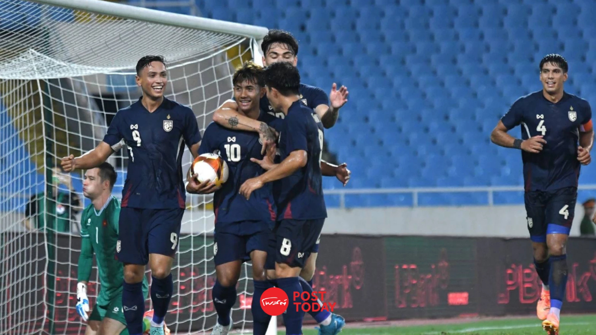 ไทยบุกเผาเครื่องเวียดนาม ชนะ 2-1 ฟุตบอล LP Bank Cup 2024 ไทยบุกเผาเครื่องเวียดนาม ชนะ 2-1 ฟุตบอล LP Bank Cup 2024