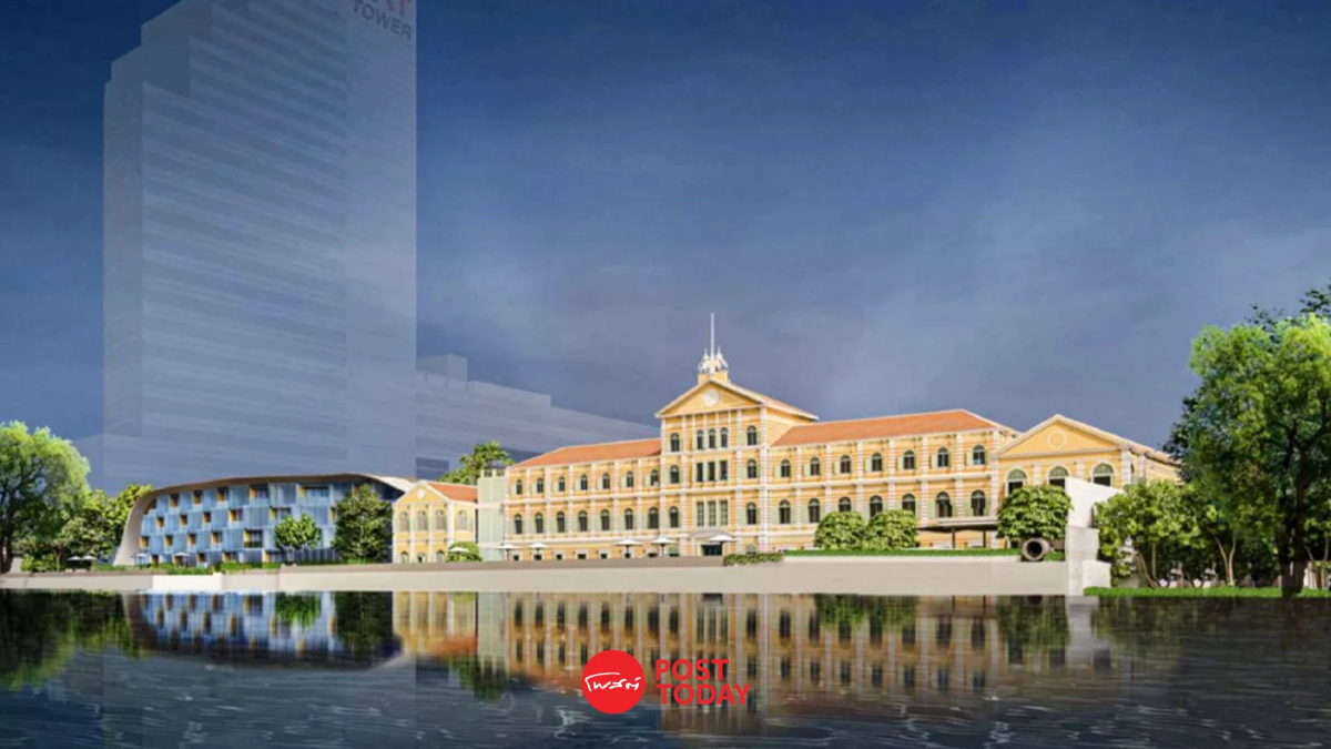 คืนชีพ"โรงภาษีร้อยชักสาม" อายุ 103 ปี สู่โรงแรมหรูริมเจ้าพระยาเปิดปลายปี 69 คืนชีพ"โรงภาษีร้อยชักสาม" อายุ 103 ปี สู่โรงแรมหรูริมเจ้าพระยาเปิดปลายปี 69