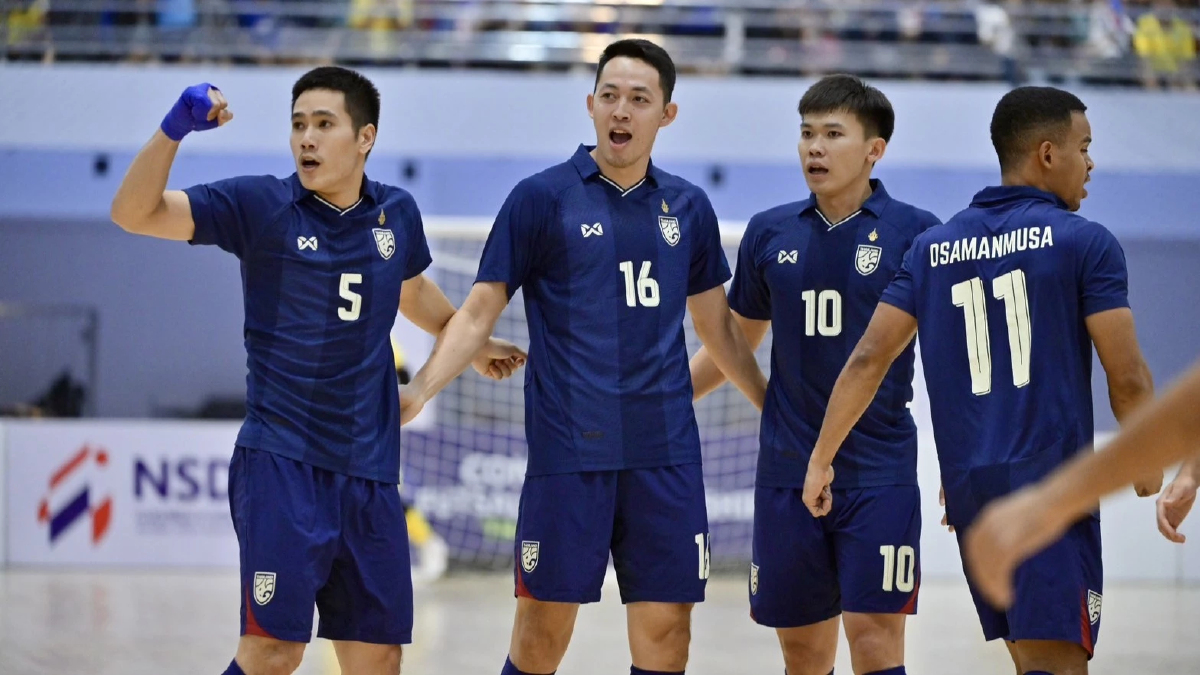 ฟุตซอลไทย ชนะ อัฟกานิสถาน 2-1 คว้าแชมป์ Continental Futsal 2024 ฟุตซอลไทย ชนะ อัฟกานิสถาน 2-1 คว้าแชมป์ Continental Futsal 2024