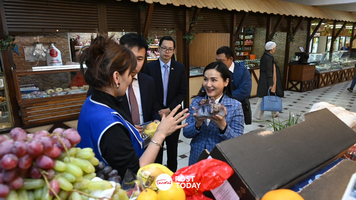 “รมว.นฤมล” ศึกษาตลาดเกษตรคาซัคสถาน หวังขยายช่องสินค้าเกษตรไทย “รมว.นฤมล” ศึกษาตลาดเกษตรคาซัคสถาน หวังขยายช่องสินค้าเกษตรไทย