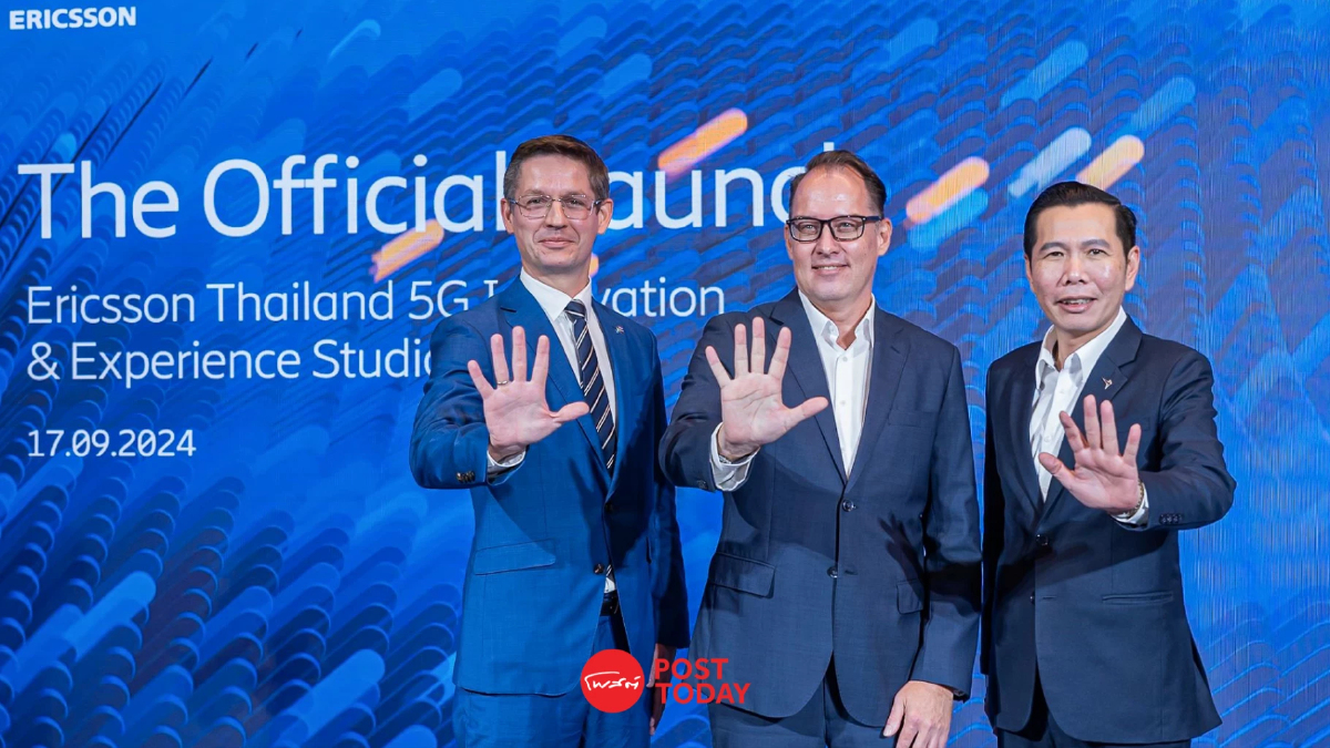 "อีริคสัน" เปิดตัว 5G Innovation & Experience Studio ในประเทศไทย "อีริคสัน" เปิดตัว 5G Innovation & Experience Studio ในประเทศไทย